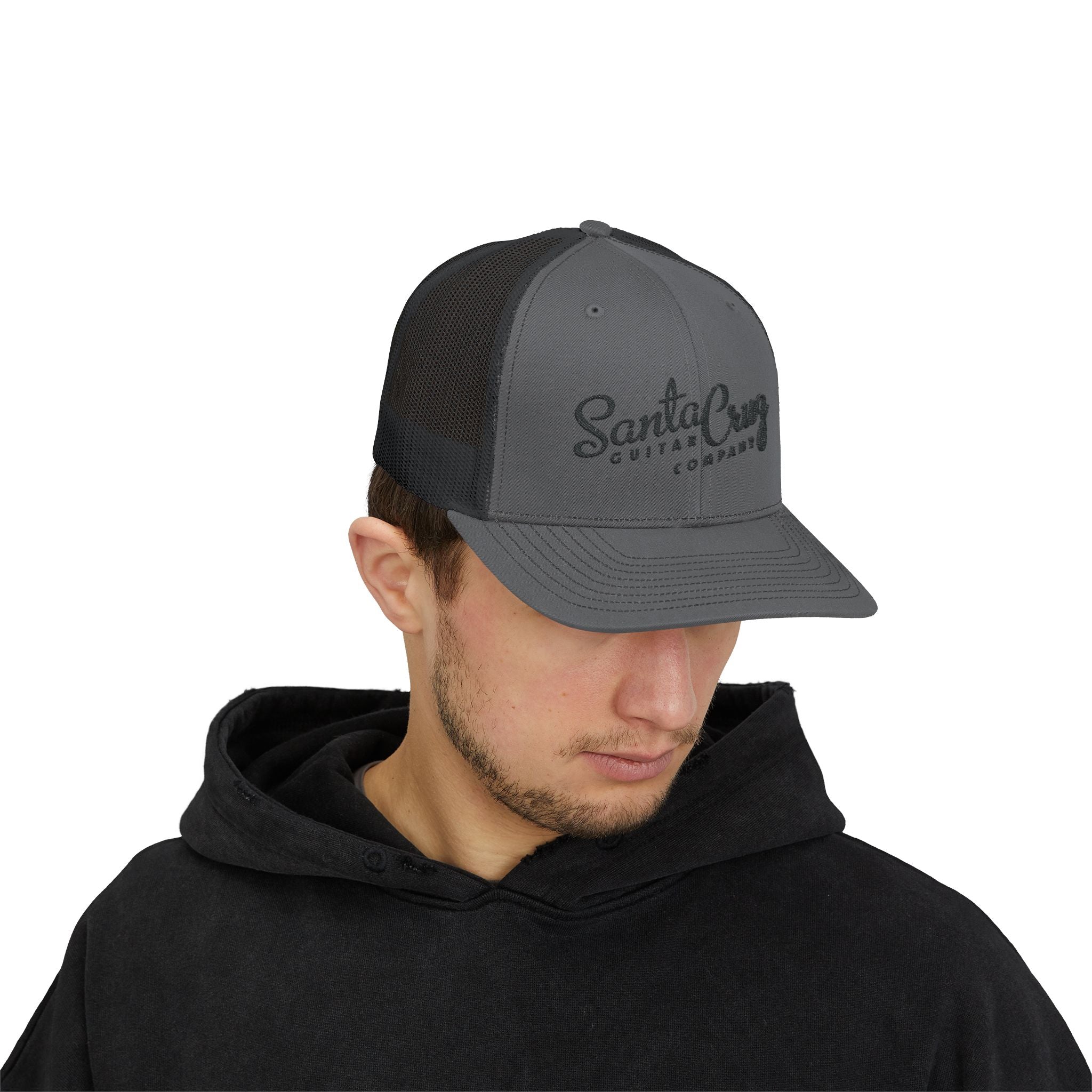 Snapback Cap with Santa Cruz Guitar Company Logo