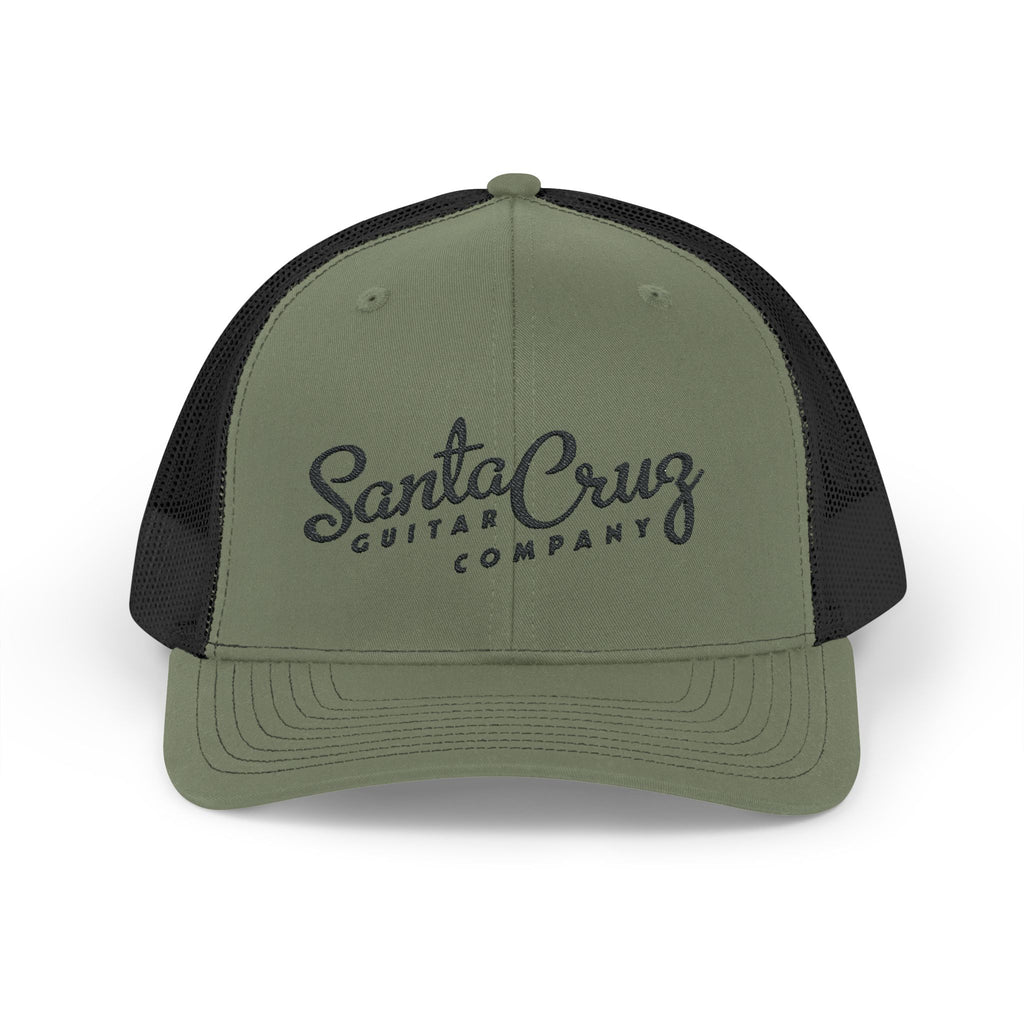 Snapback Cap with Santa Cruz Guitar Company Logo