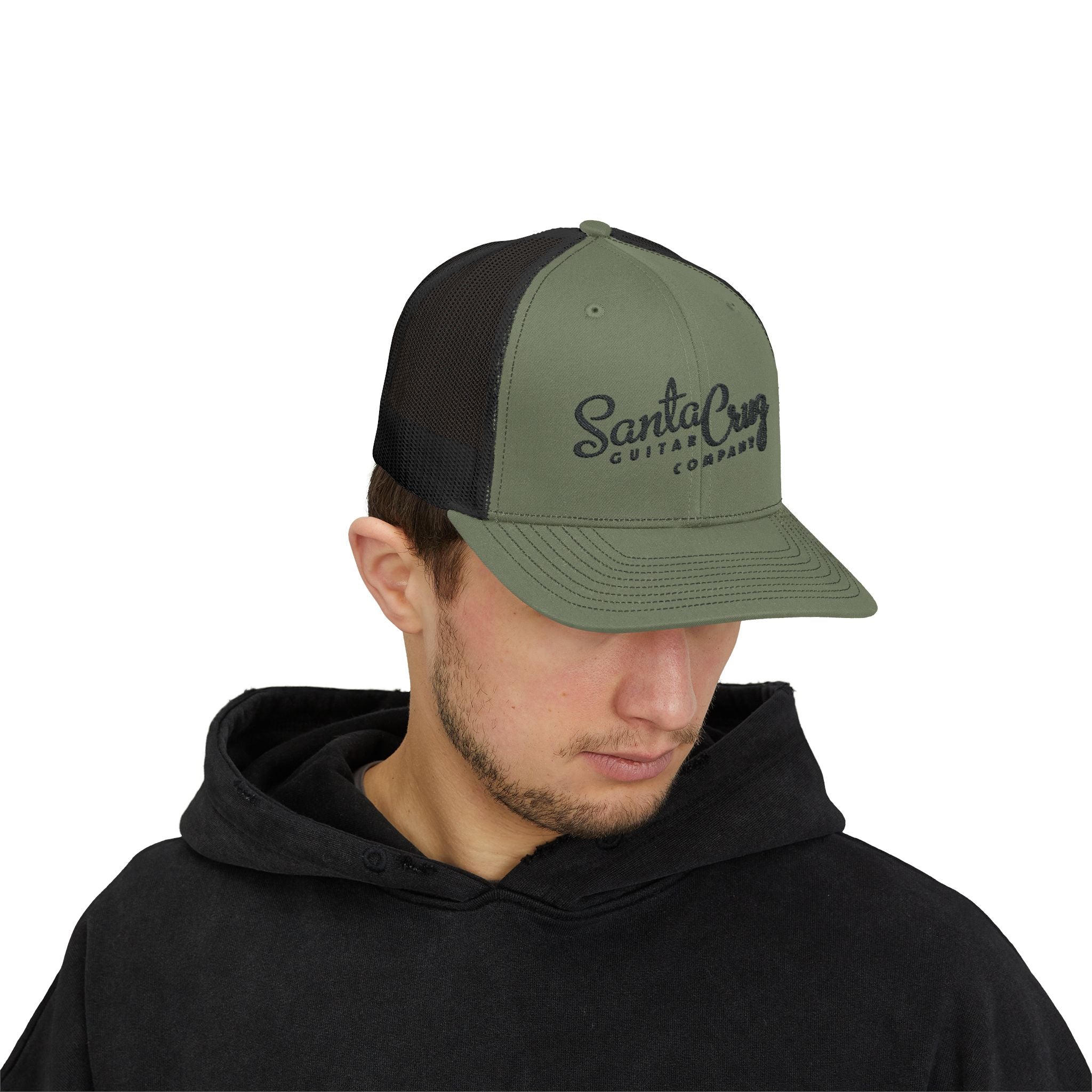 Snapback Cap with Santa Cruz Guitar Company Logo