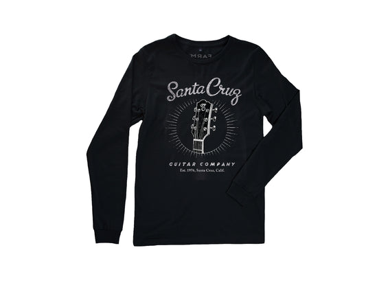 Organic Cotton SCGC Headstock Long Sleeve T-Shirt