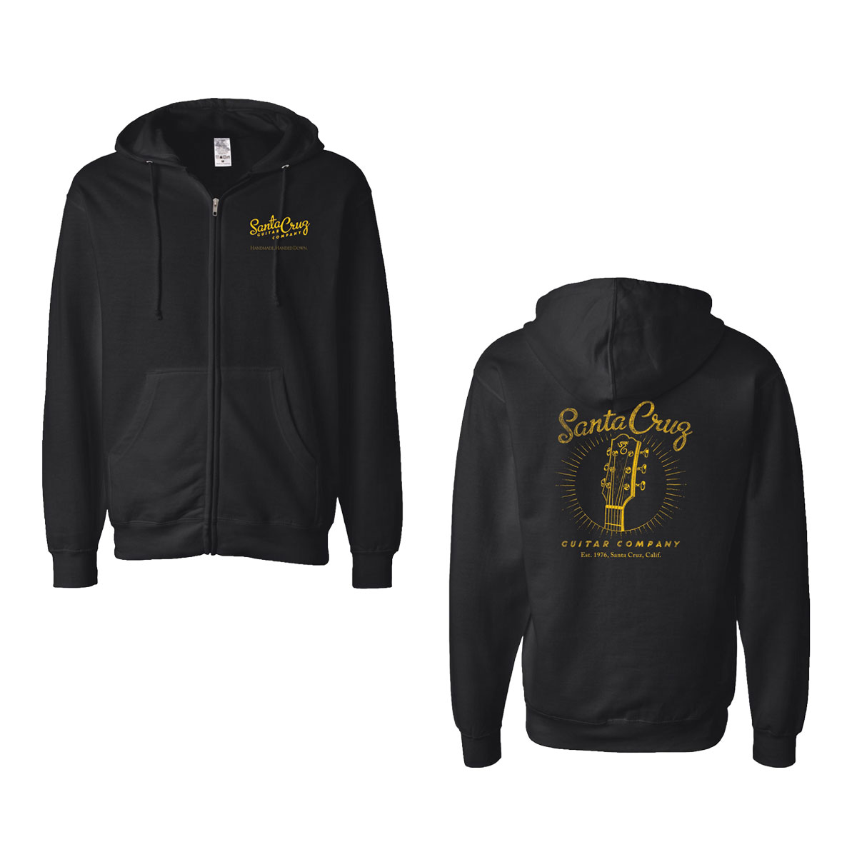 SCGC Headstock Full Zip Hoodie